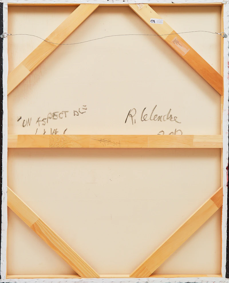 Rita Letendre, Un aspect de la vie, acrylic on canvas, 2012 - view 2