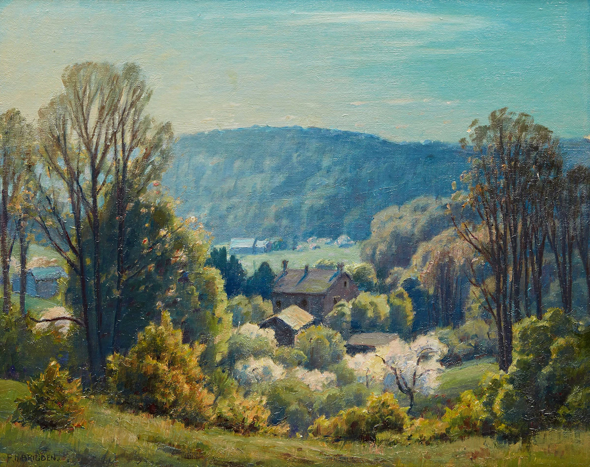 Frederick Henry Brigden, Ontario Landscape , oil on canvas on board