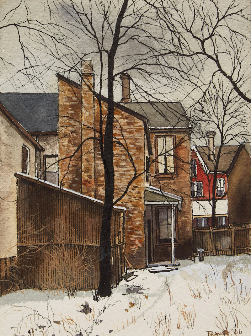 Behind Denison Avenue by Albert Jacques Franck