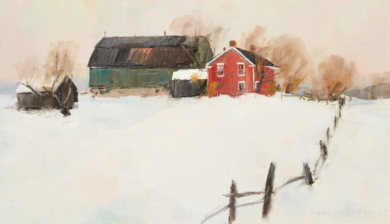 January Setting by Douglas Ferguson Elliott