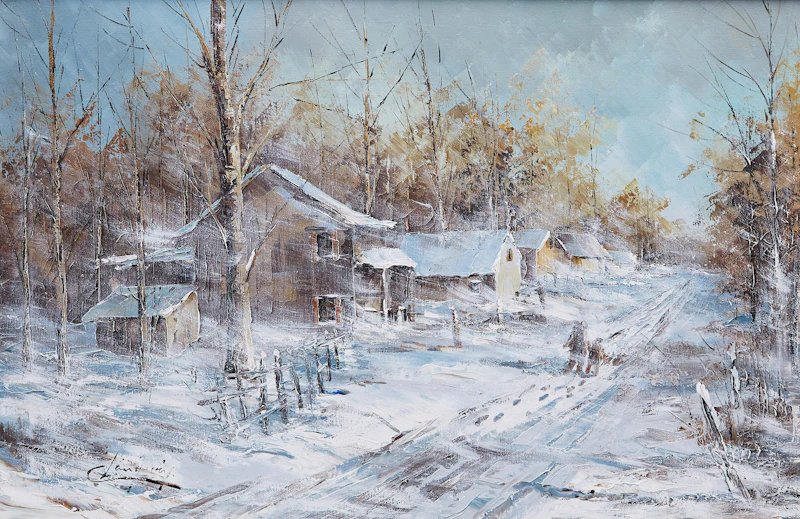 Ste. Lucie, North of Ste. Agathe by Claude Langevin