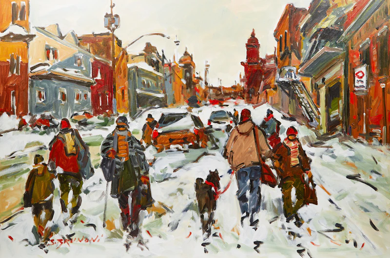 Marquette Street, Montréal by Serge Brunoni