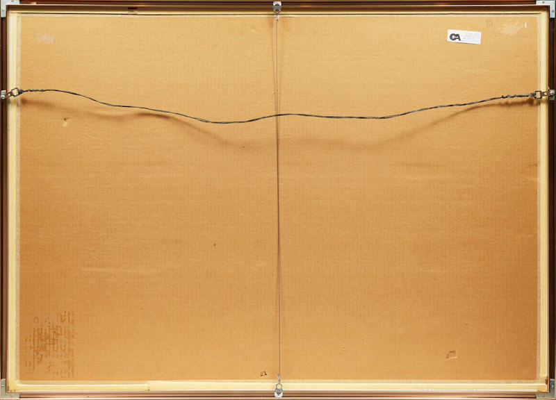 Louis de Niverville, The Studio, mixed media on paper, 1978 - view 3