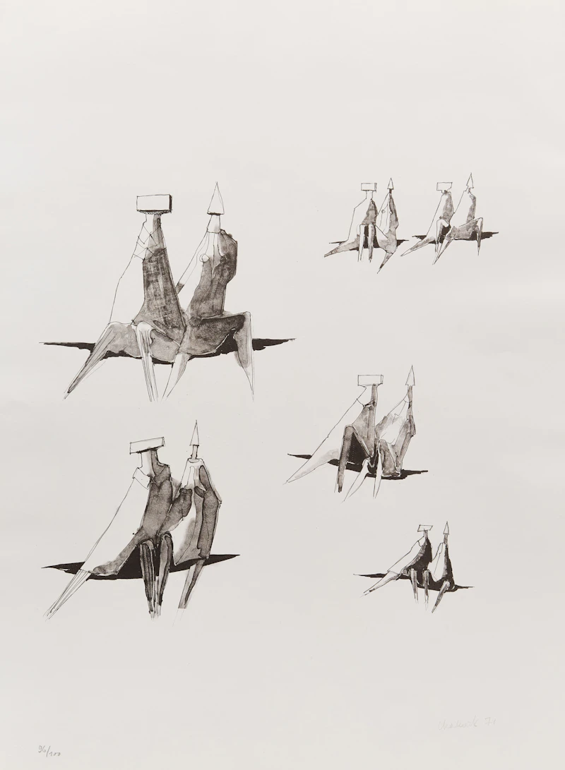 Drawing for Sculpture by Lynn Russell Chadwick