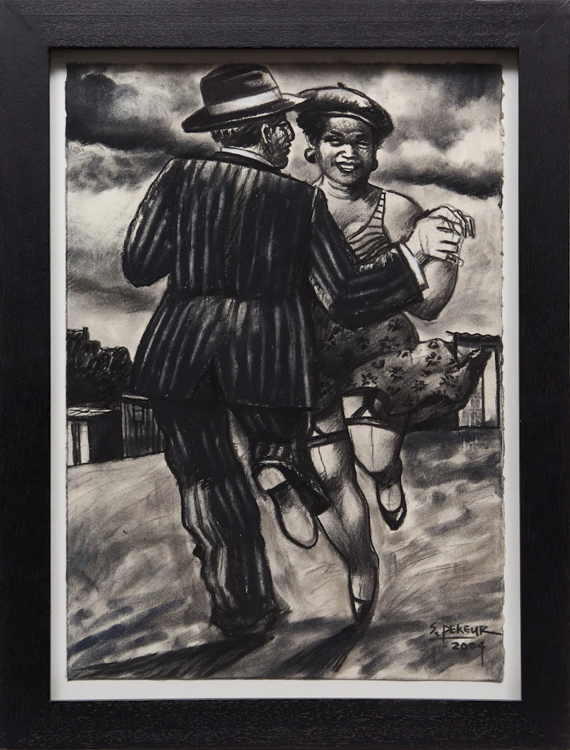 Couple Dancing by Selwin Pekeur