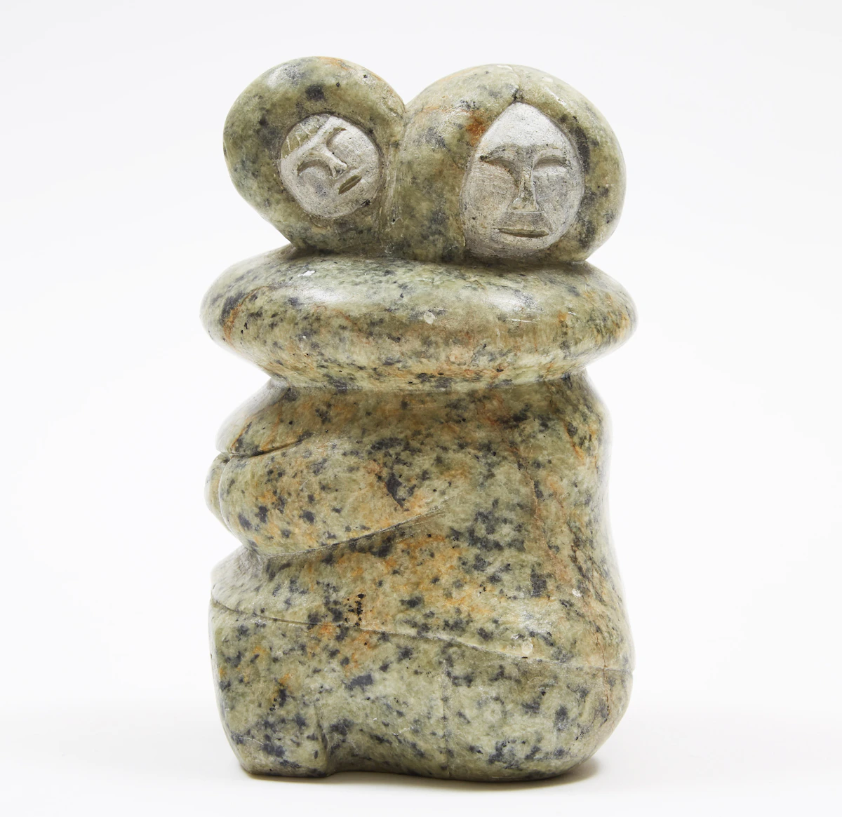 Levi Tetpon, Mother and Child, stone