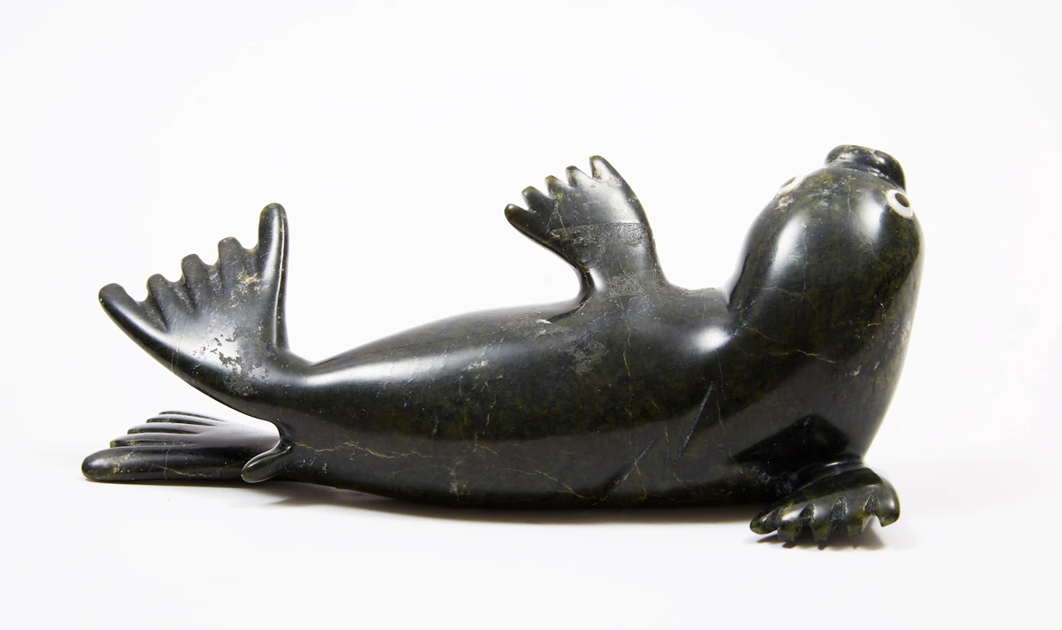 Toonoo Sharky, Seal, stone, 2007