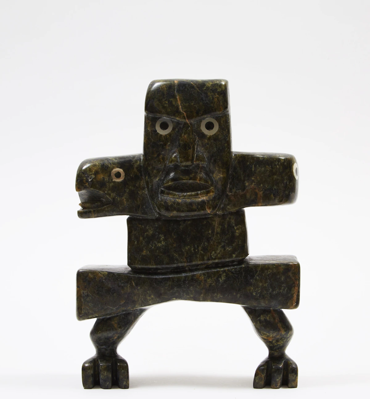Toonoo Sharky, Spirit Inukshuk, stone, 2006