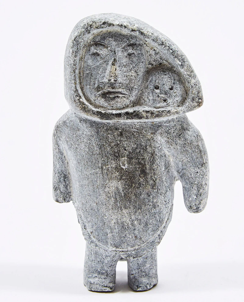 Mother and Child by Unidentified Inuit Artist