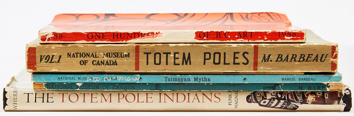 Books and Reference, Six Books on Canadian Indigenous Art, six books