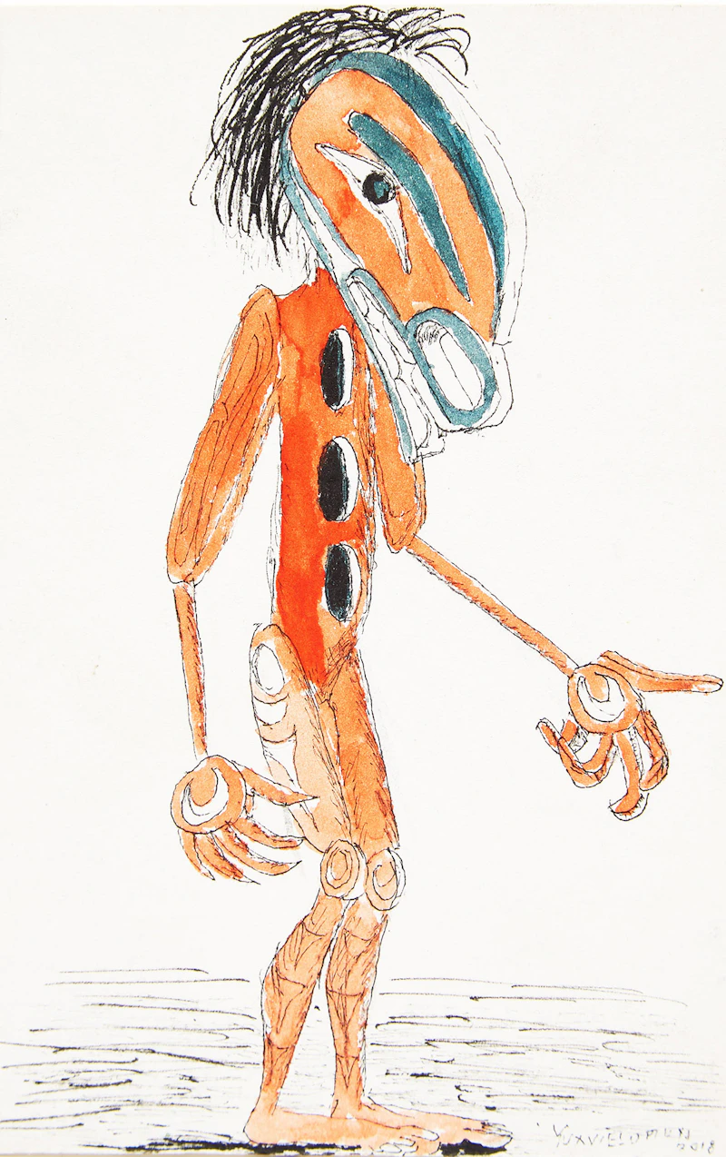 Standing Spirit by Lawrence Paul Yuxweluptun