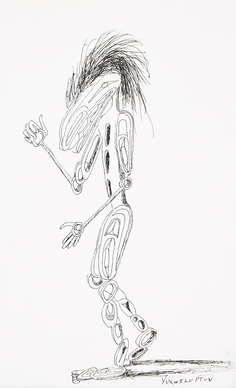 Walking Spirit by Lawrence Paul Yuxweluptun