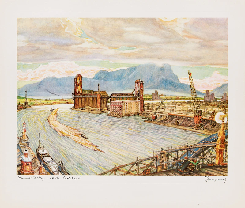 Set of Four Prints by Nicholas Hornyansky