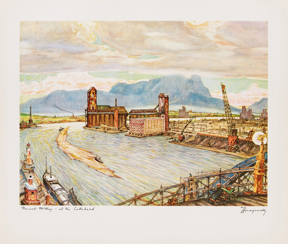 Nicholas Hornyansky, Set of Four Prints, colour prints