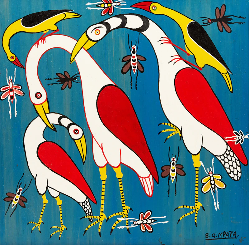 Untitled (from Moro-goro stories) by Simon George Mpata