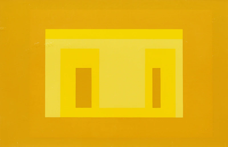 Variant I (From Ten Variants)(Danliowitz 173.1) by Josef Albers