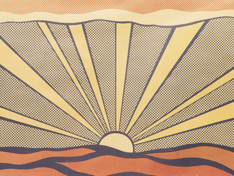 Sunrise (Corlett II.7) by Roy Lichtenstein