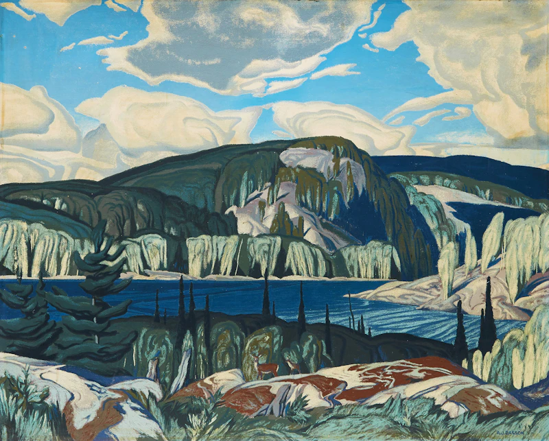 Alfred Joseph Casson, Algonquin Park, Sampson Matthews silkscreen