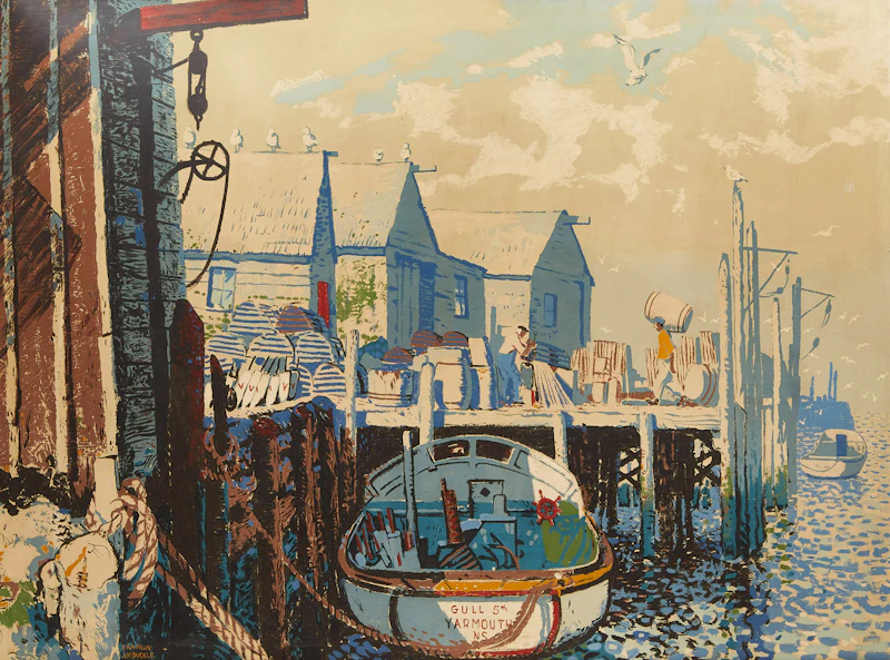Down by the Sea by George Franklin Arbuckle