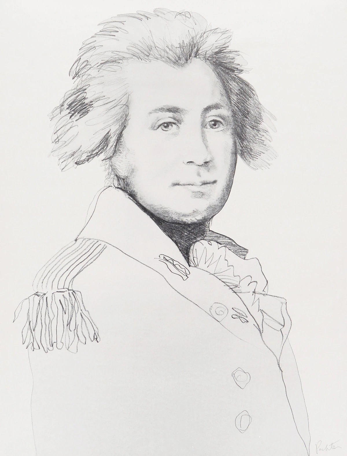 Charles Pachter - Portrait of Governor John Graves Simcoe and Portrait ...