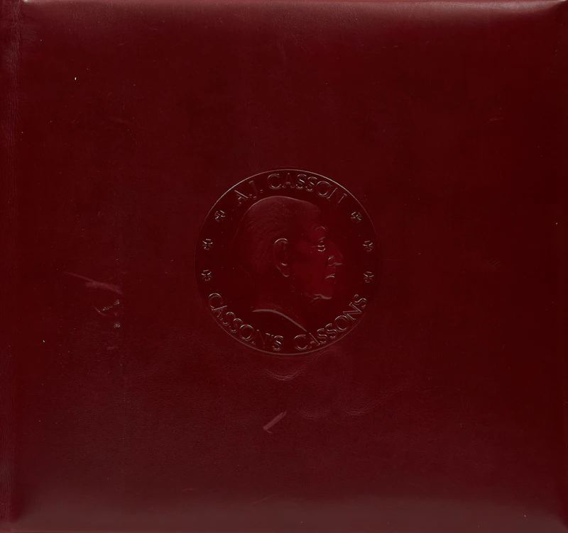 Paul Duval and Alfred Joseph Casson, Casson’s Cassons, leather bound book