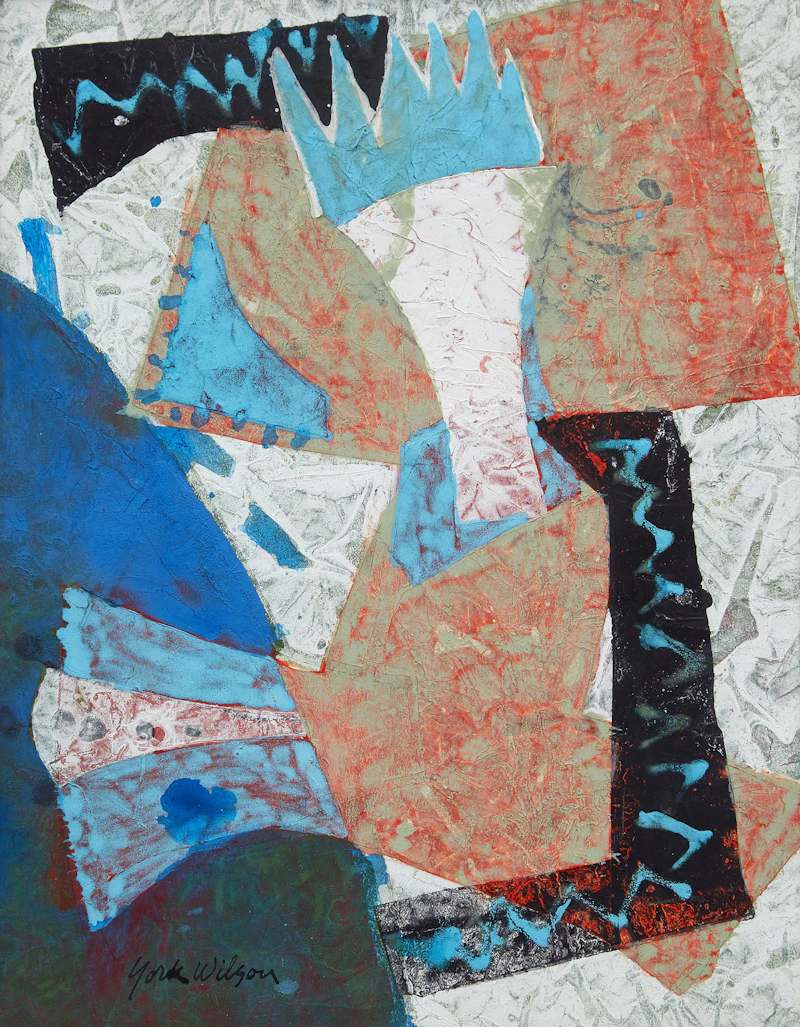 Ronald York Wilson, Anonymous Queen, oil on board