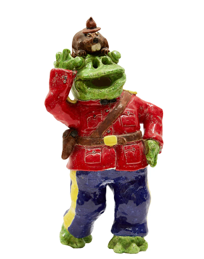 Frog Mountie by David James Gilhooly