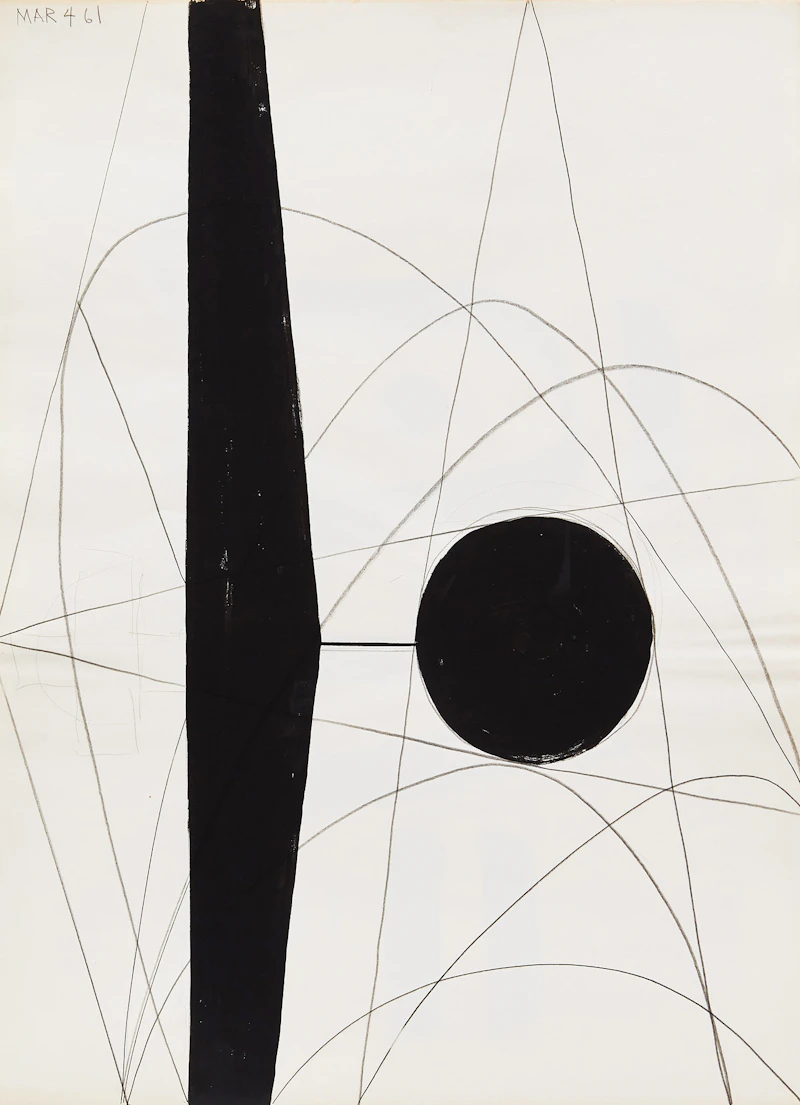 Five Abstract Compostions by Gerald Milne Moses