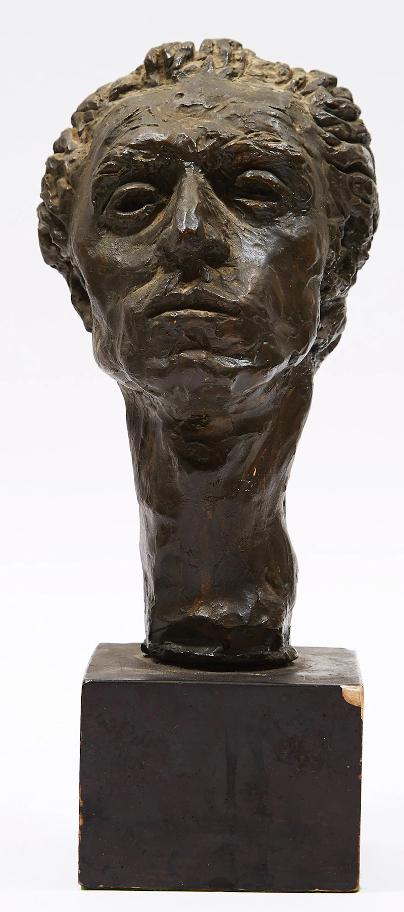 Portrait Bust of a Man by Barbara E. Mercer