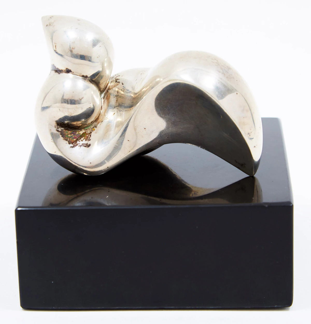 Jim Ritchie, Sans titre (oiseau stylisé), silver