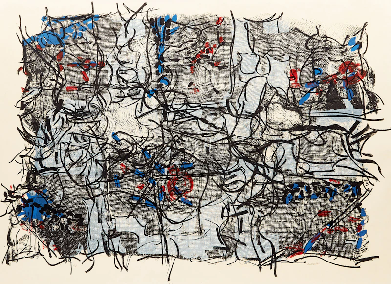 Jean Paul Riopelle, Jute IV, lithograph