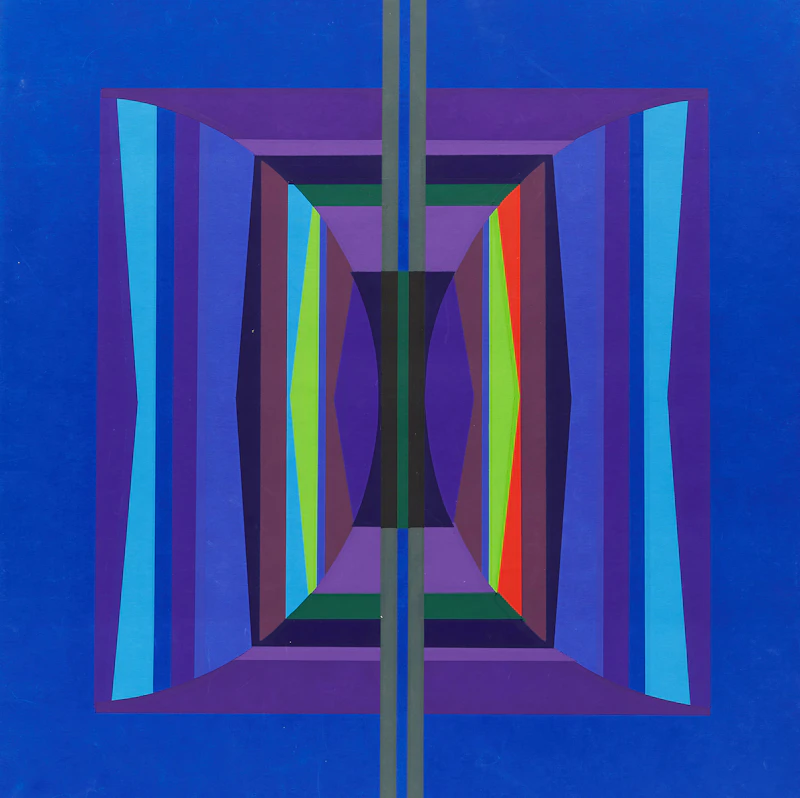 Untitled Geometric Abstract  by Gordon Appelbe Smith