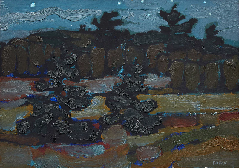 Evening Landscape by Bruno Joseph Bobak
