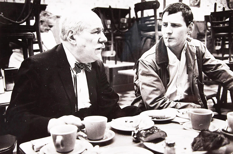 Barnett Newman and Robert Murray by John Reeves