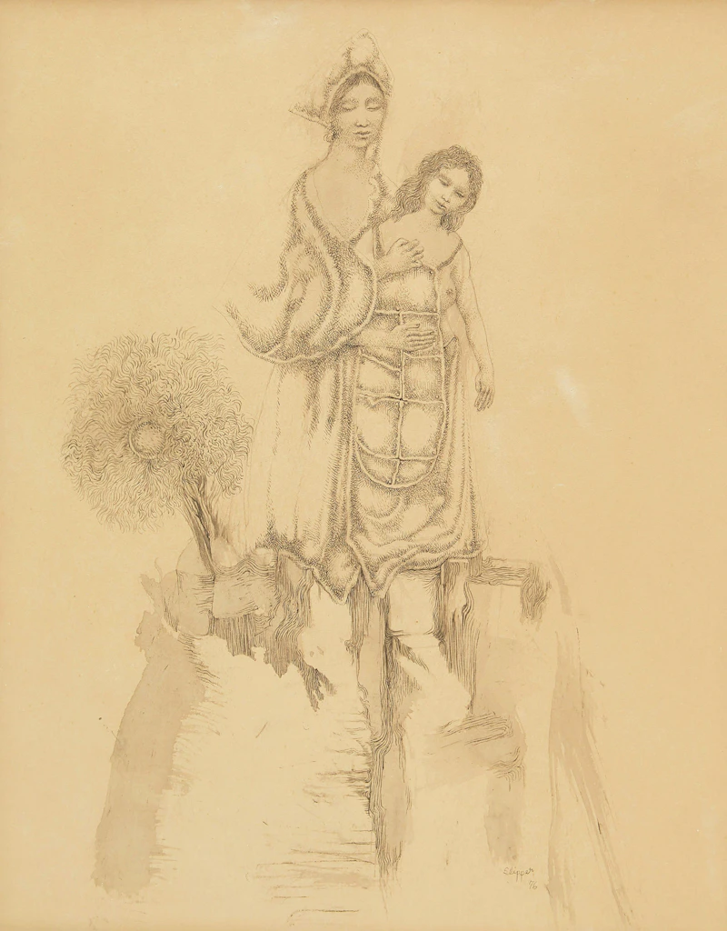 Mother and Child by Gary Slipper
