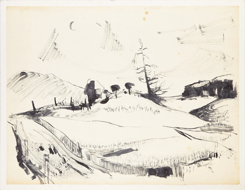 Alexander Samuel Millar, A Selection of Six Artworks, six works on paper laid down on board