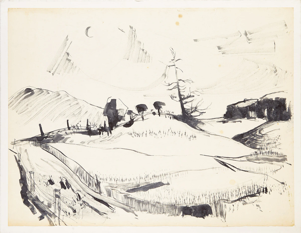 Alexander Samuel Millar, A Selection of Six Artworks, six works on paper laid down on board
