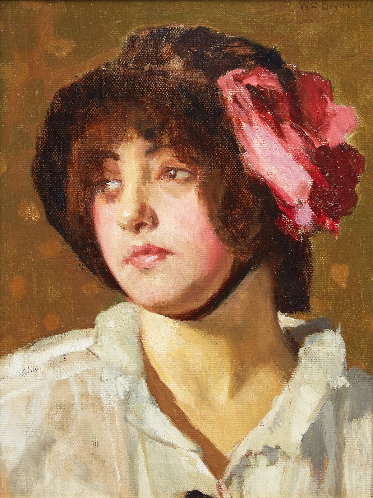 William Brymner, Pearl Russell, oil on canvas
