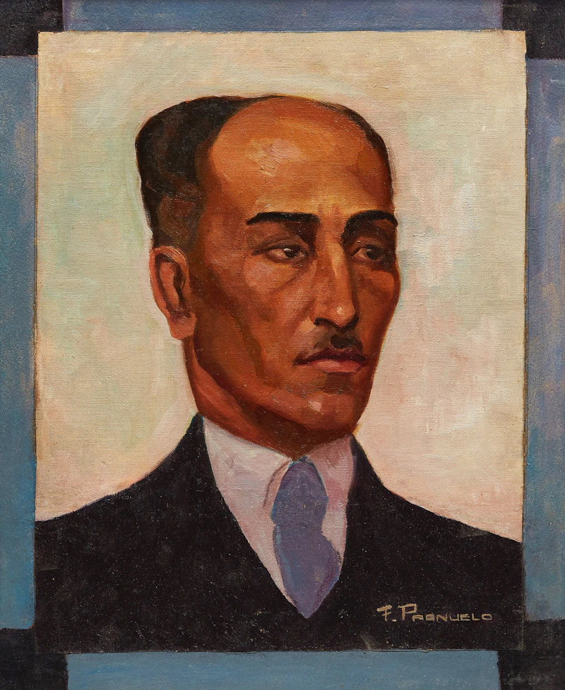 Portrait of a Man by Françoise Pagnuelo