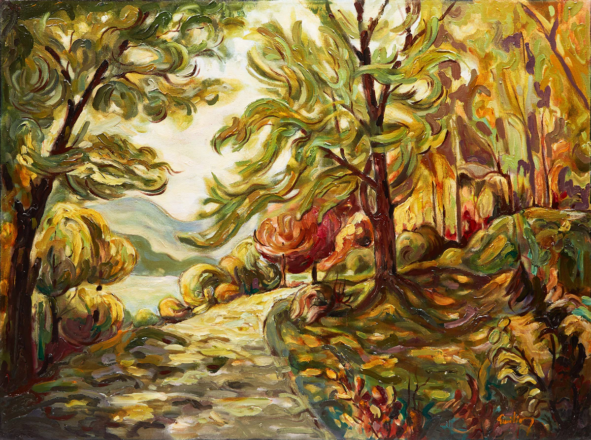 Emilio Pica, High Park 2, oil on canvas