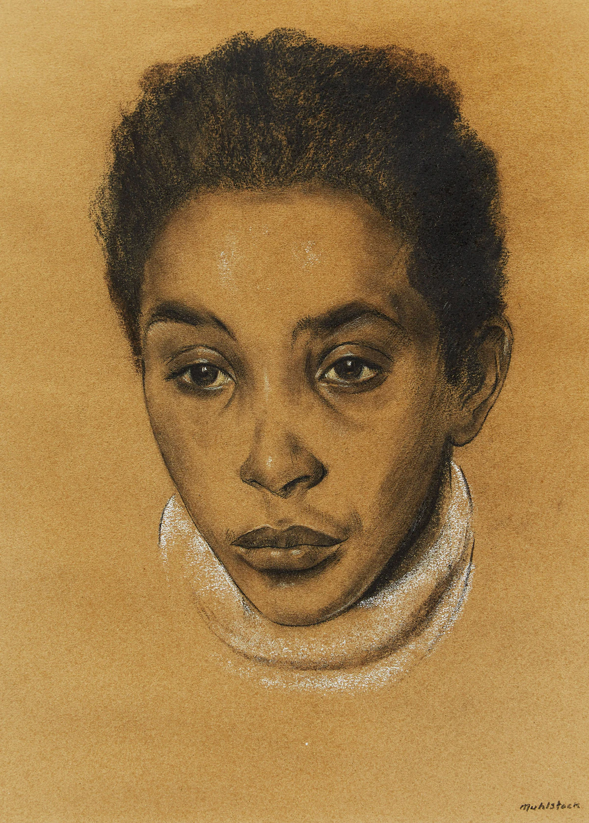 Louis Muhlstock, George Webb, drawing