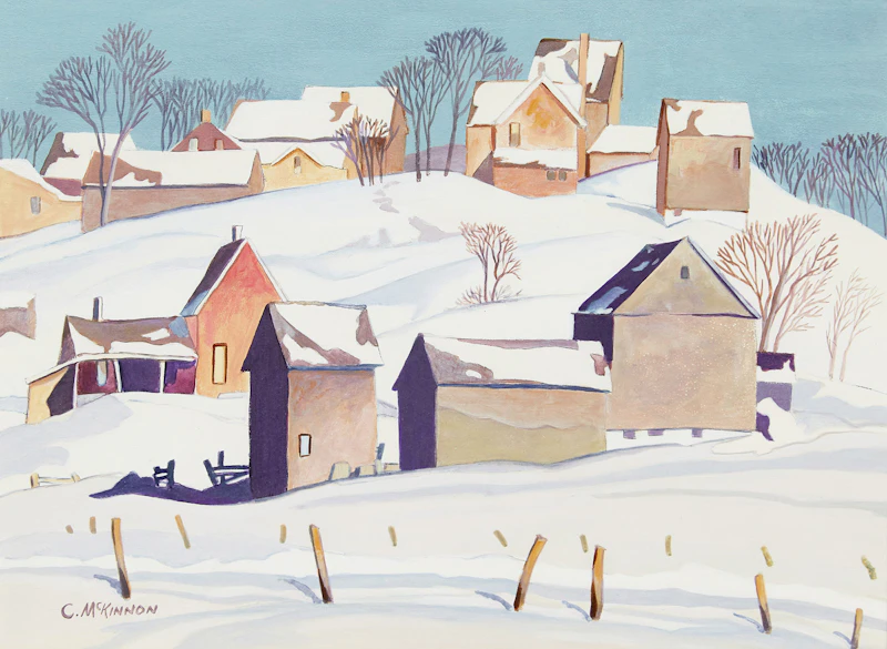 Winter Landscape by C McKinnon