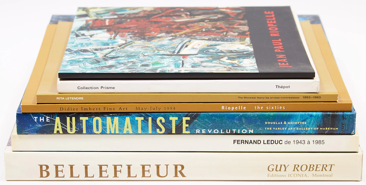 Books and Reference, Seven Books on Quebec Art, seven books