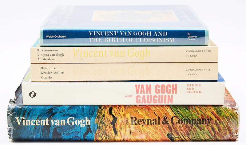 Books and Reference, Collection of Books on Vincent Van Gogh , five books
