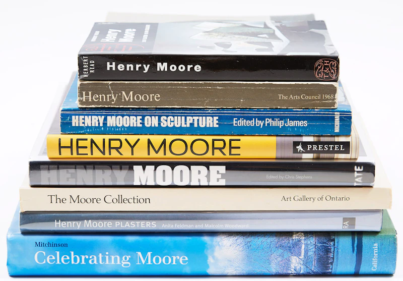 Books and Reference, Collection of Henry Moore Books, eight books