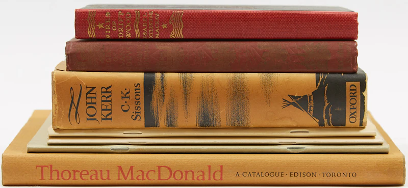 Books and Reference, Collection of Thoreau MacDonald and J.E.H. MacDonald Illustrated Books , eight publications