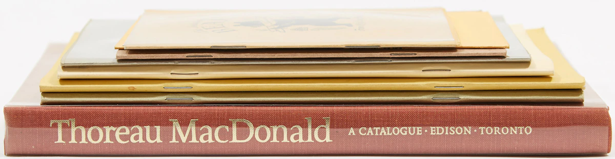 Books and Reference, Collection of Thoreau MacDonald and J.E.H. MacDonald Books , eight publications