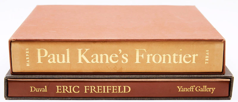 Books and Reference, Paul Kane’s Frontier; Eric Freifeld, two books and lithograph