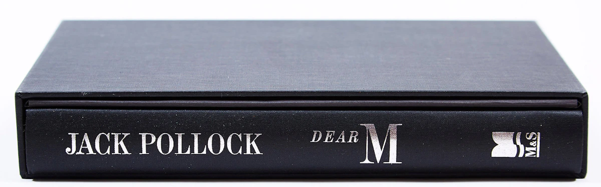 Jack Pollock, Dear M: Letters from a Gentleman of Excess, book with three colour lithographs, 1989
