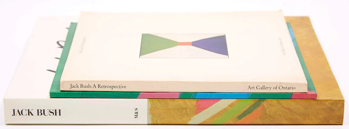 Books and Reference, Three Publications on Jack Bush, three books